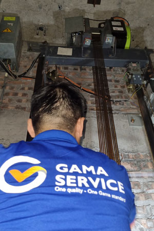 Gama Service - bảo trì thang máy khi có vấn đề cụ thể