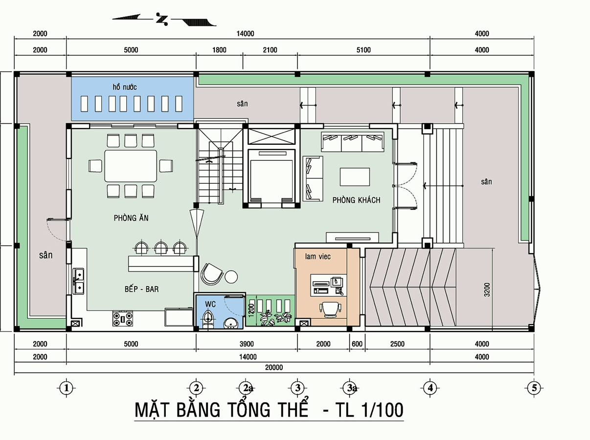 lắp đặt thang máy cạnh cầu thang bộ